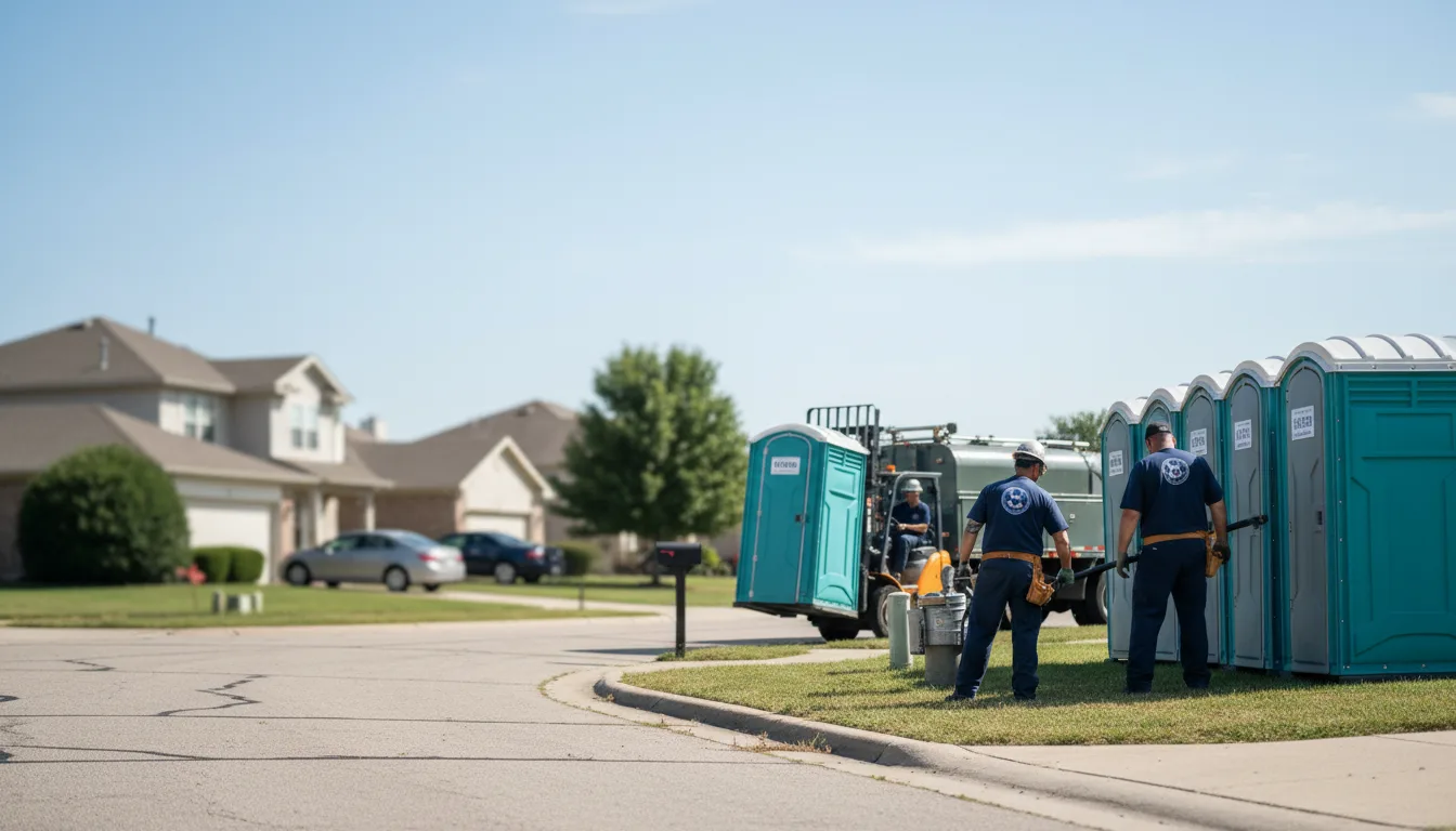 Porta Potty Rental in West Orange, NJ near me